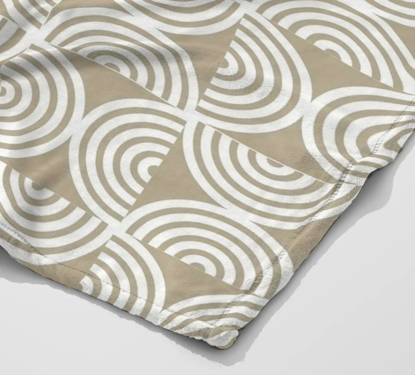 Bauhaus pattern Fleecedecke von Happypatterns