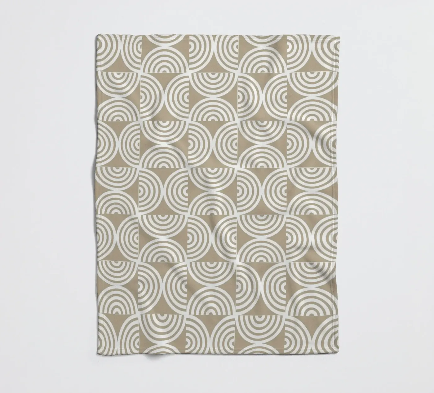 Bauhaus pattern Fleecedecke von Happypatterns