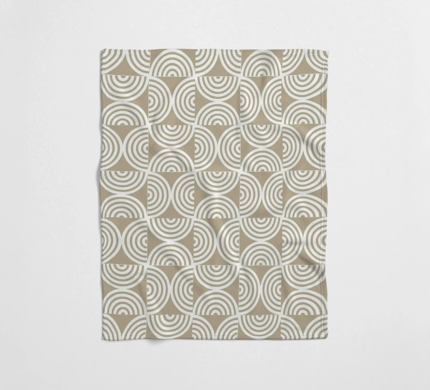 Bauhaus pattern Fleecedecke von Happypatterns