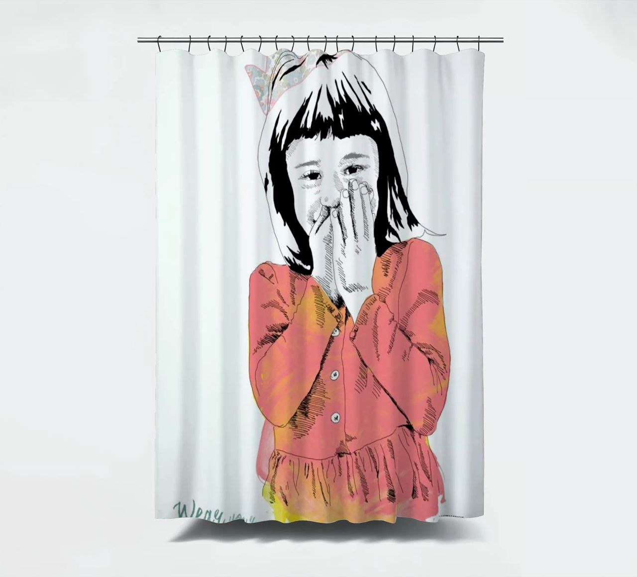 The Invisible Crown tenda da doccia da La Belette Rose