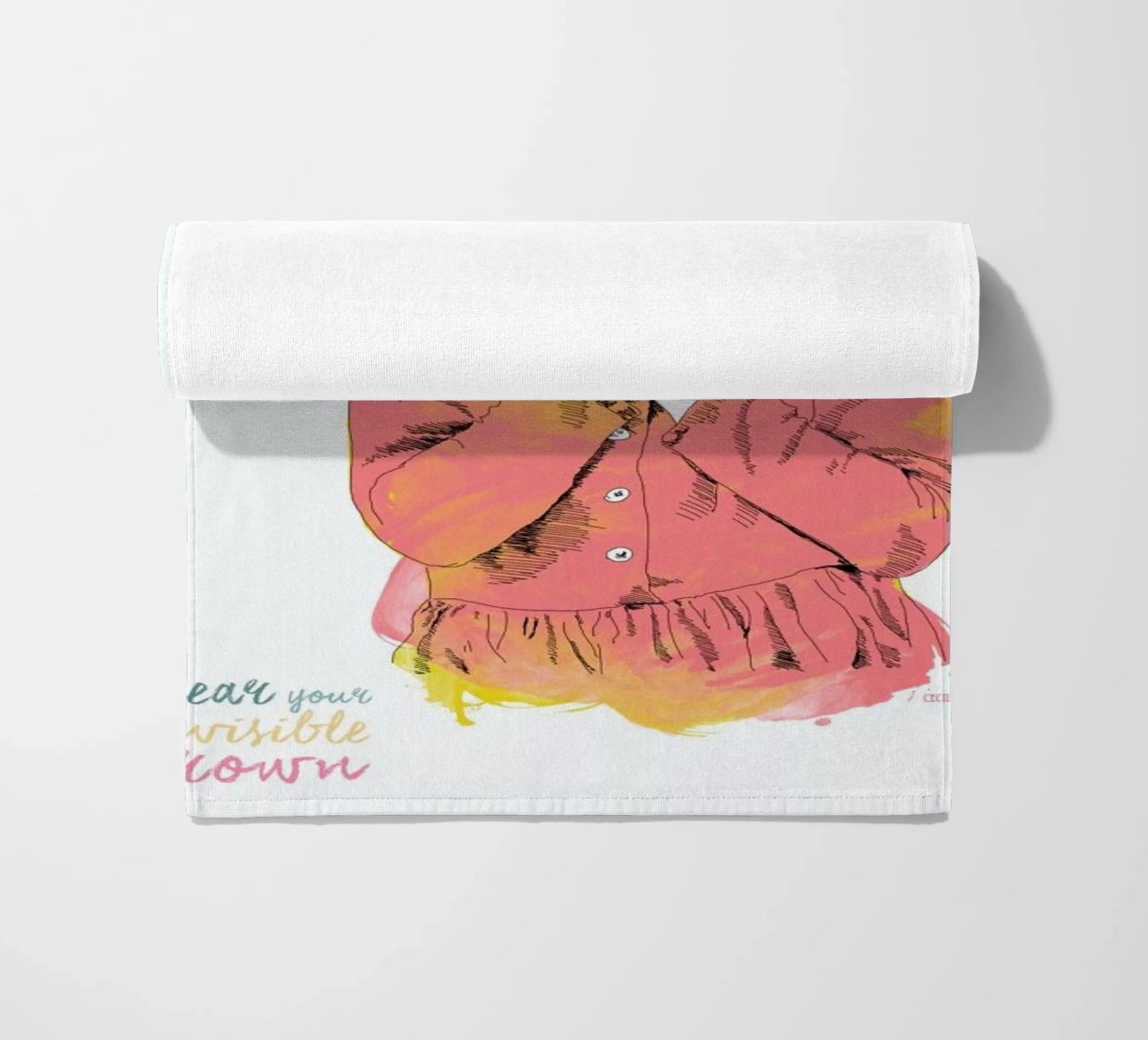 The Invisible Crown telo mare da La Belette Rose