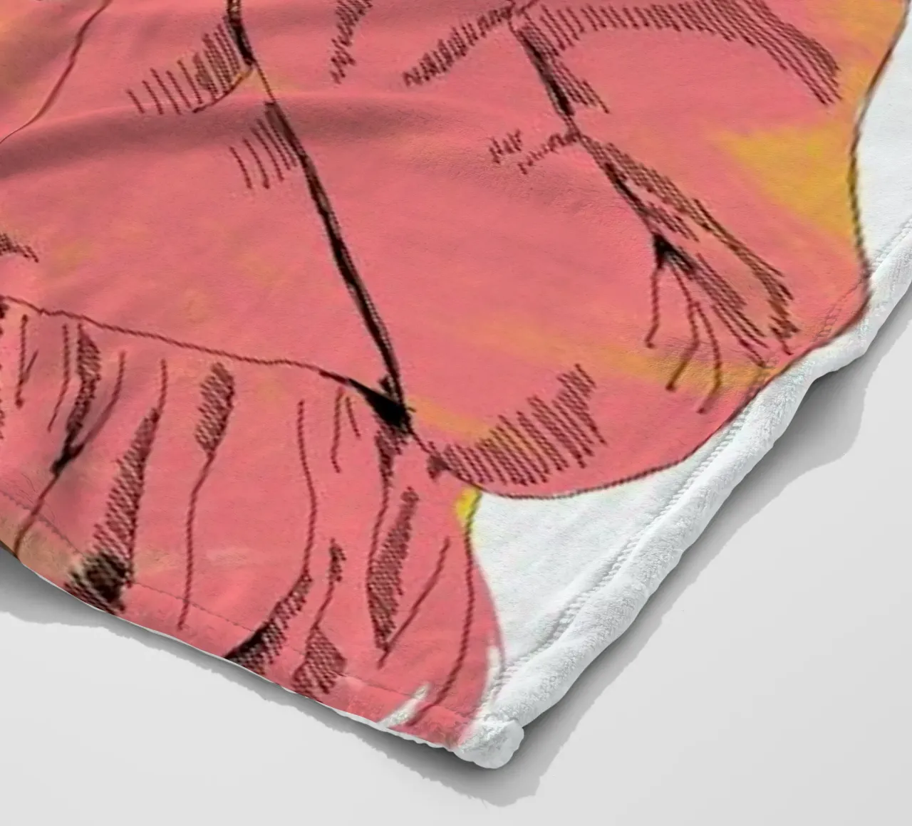 The Invisible Crown coperta in pile da La Belette Rose