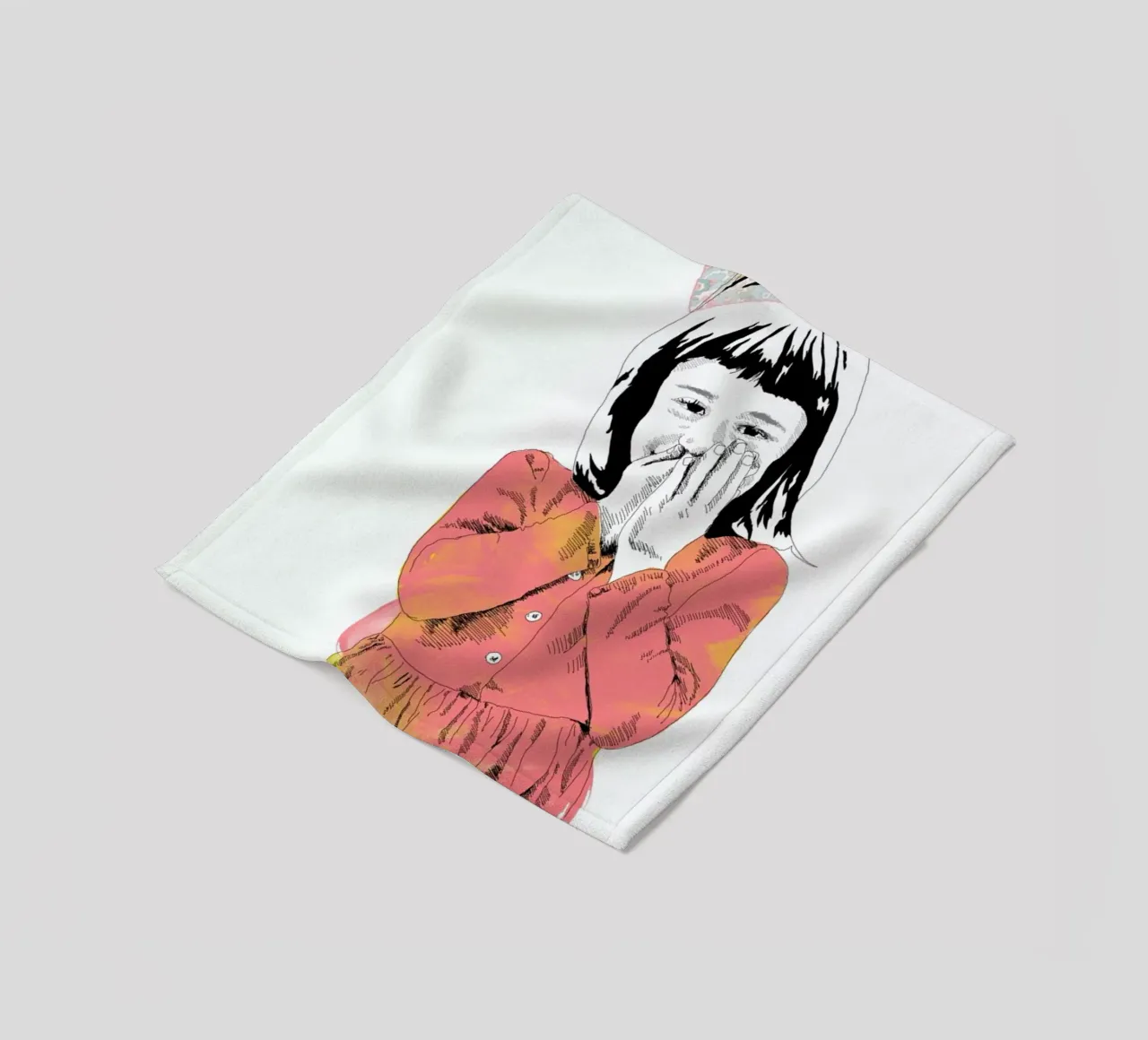 The Invisible Crown coperta in pile da La Belette Rose