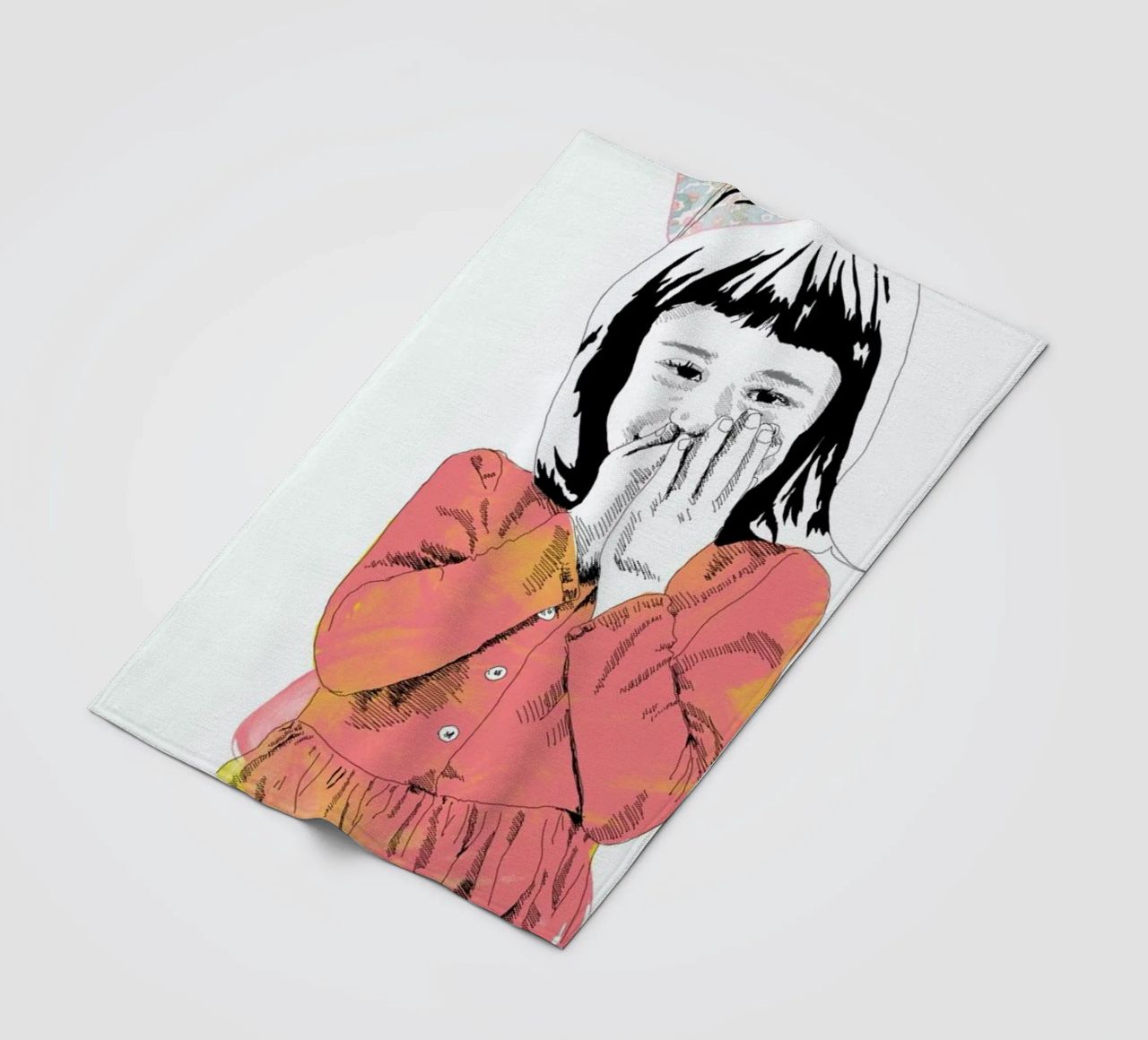 The Invisible Crown coperta in pile da La Belette Rose