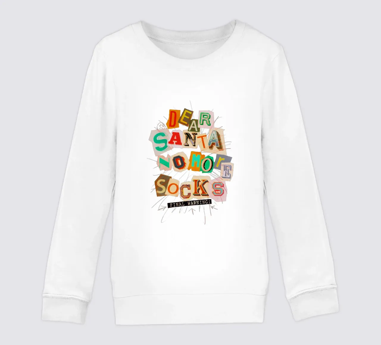 No More Socks kids sweatshirt by Jonas Loose