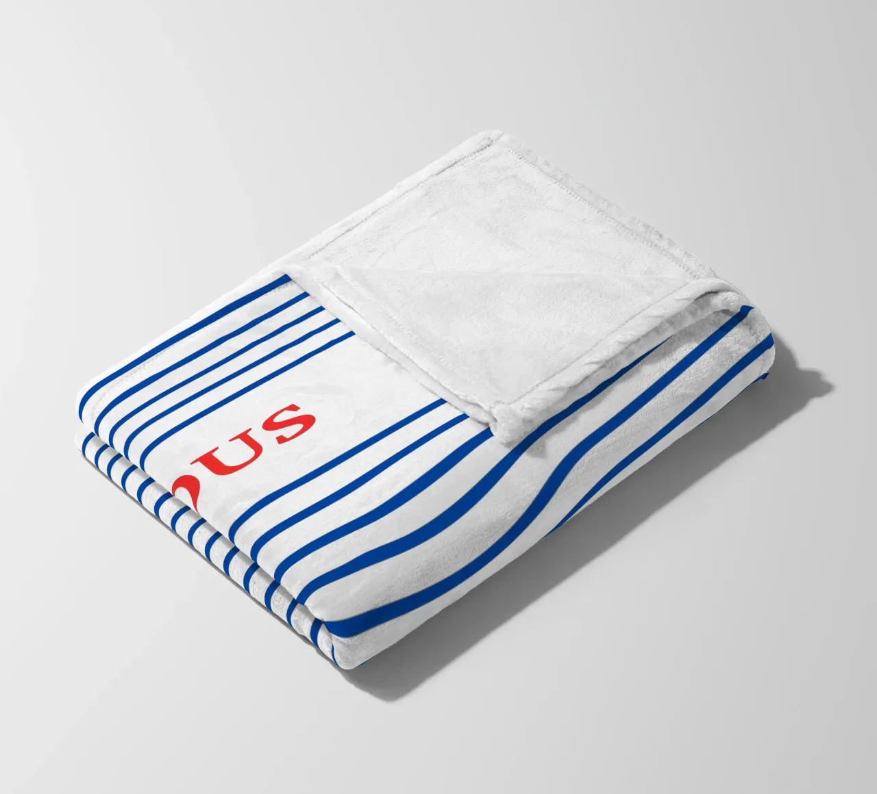Streifen mit Herz oder Stern coperta in pile da Ohkimiko