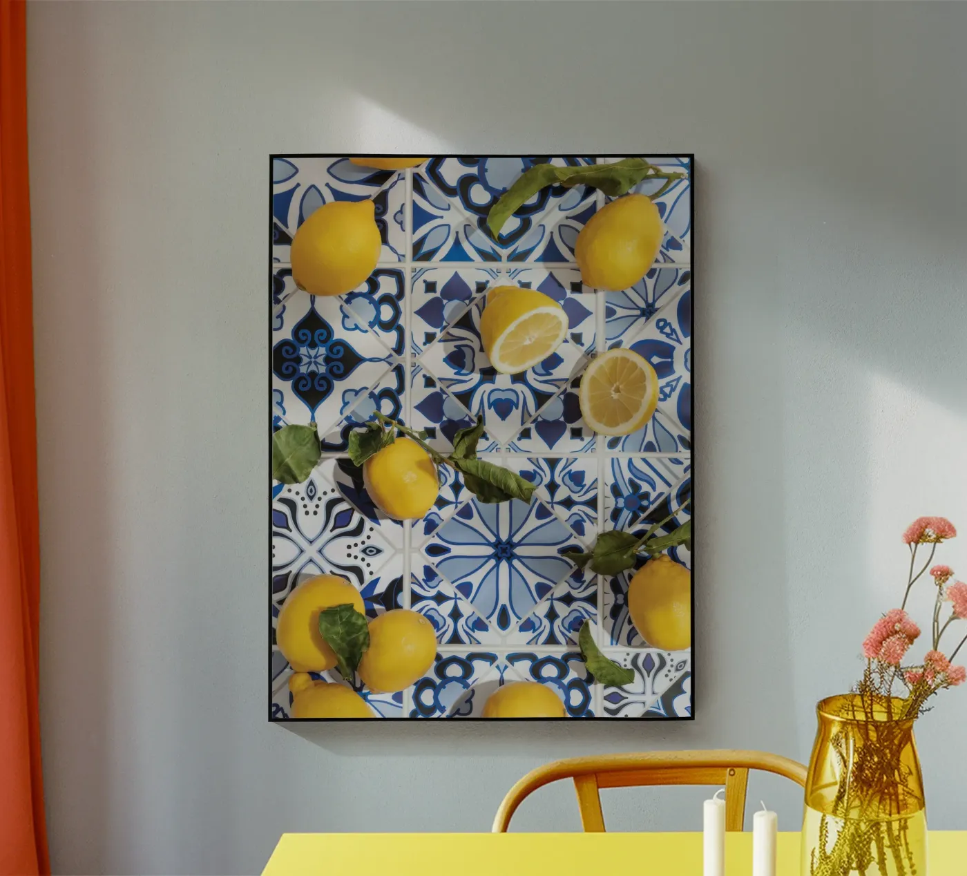 Carreaux et citrons plexiglas de Gilda kitchen