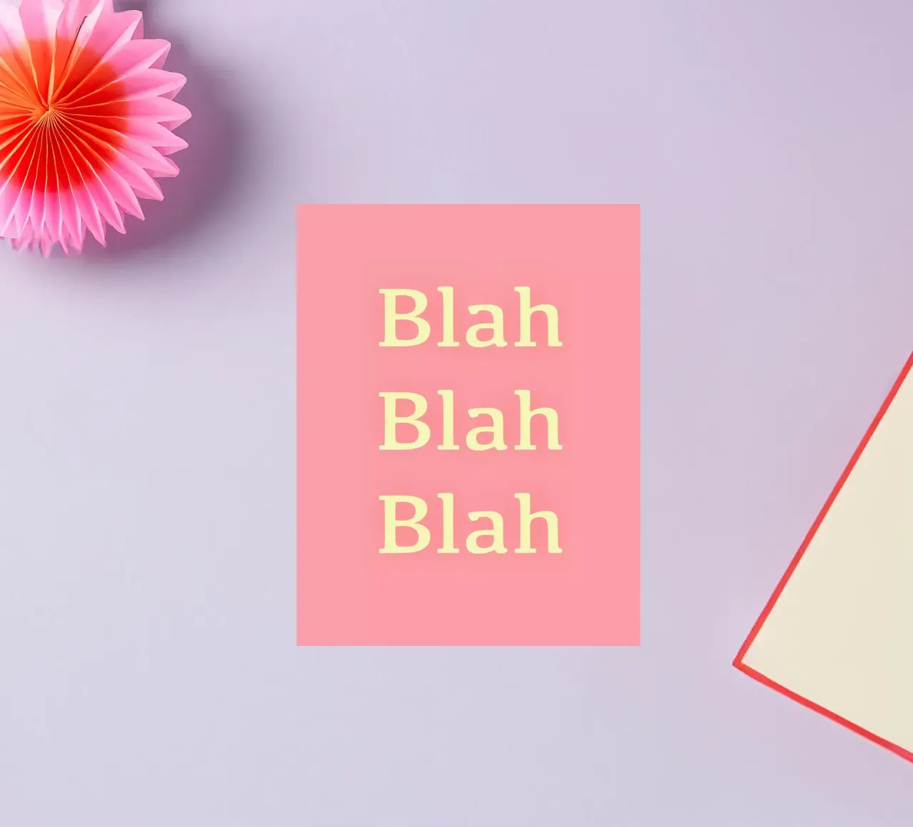Blah Blah Blah adesivo da Proper job studio