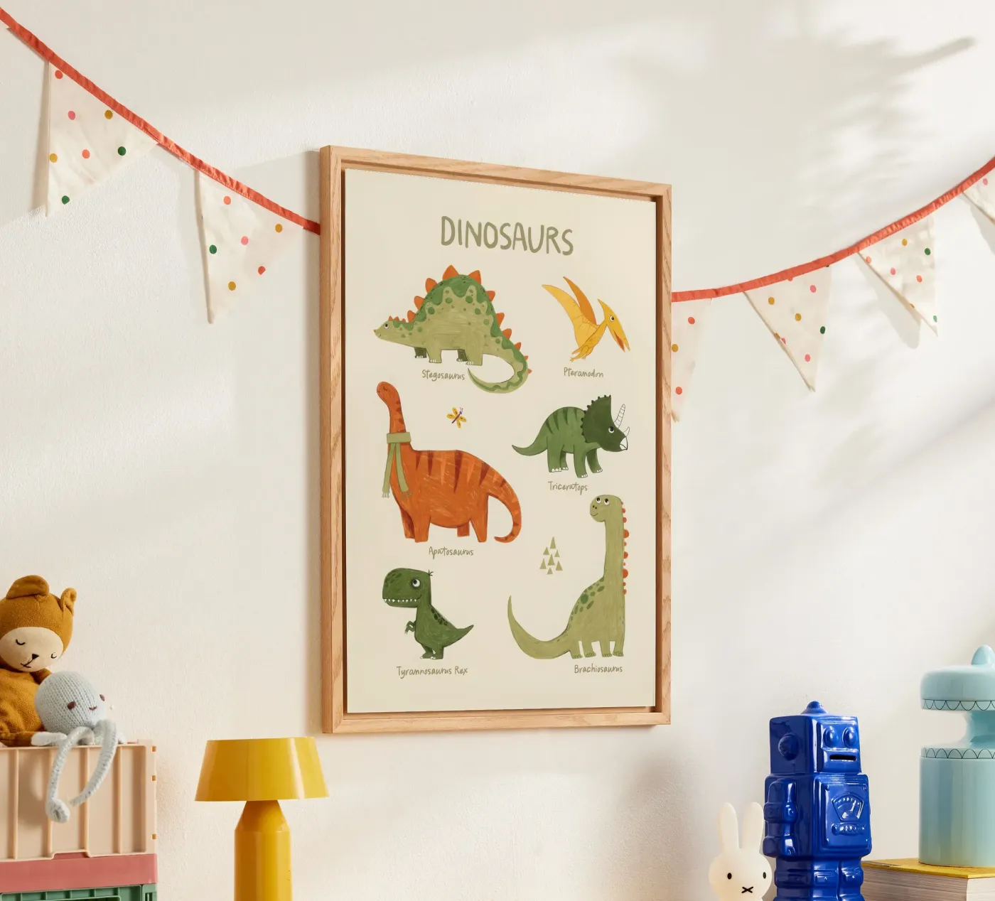 I dinosauri plexiglass da Feel child