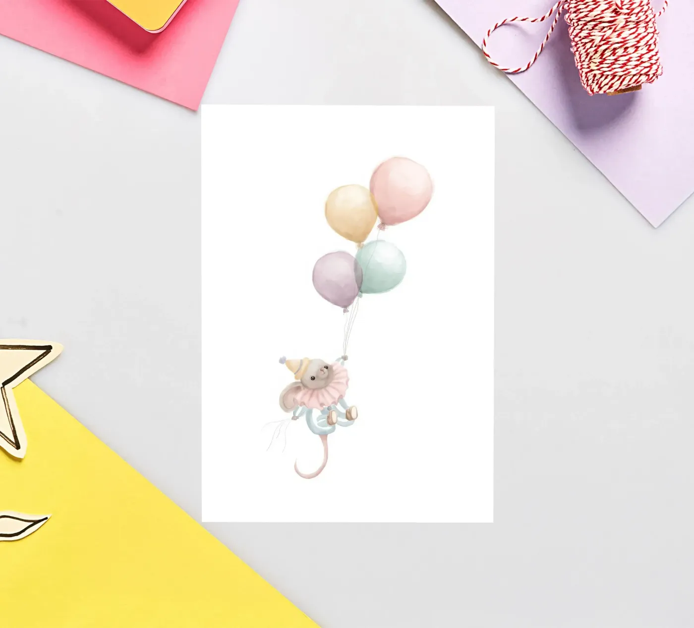 Circus Mouse sticker by Feel child