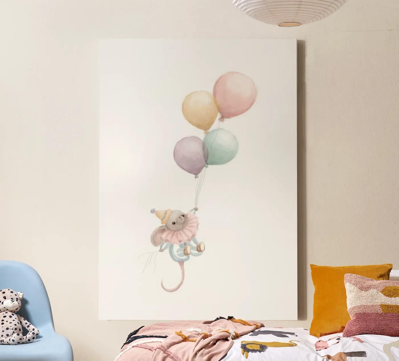 Circus Mouse canvas by Feel child