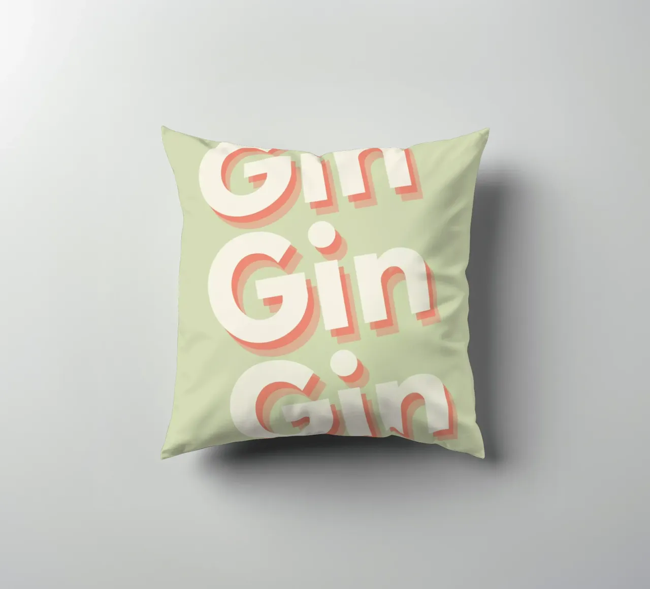Gin Gin Gin cuscino da Proper job studio