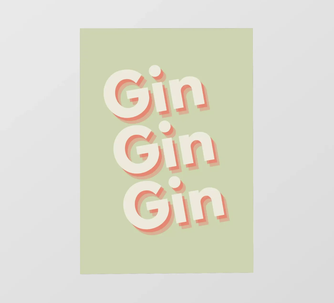 Gin Gin fotobehang van Proper job studio