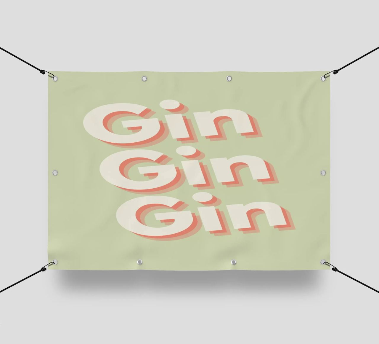 Gin Gin Gin telo in pvc da Proper job studio