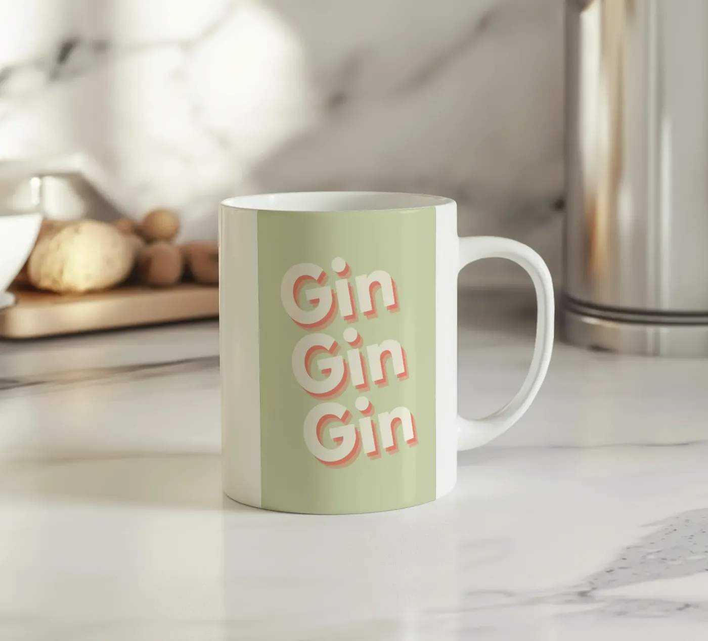 Gin Gin ceramic mug by Proper job studio