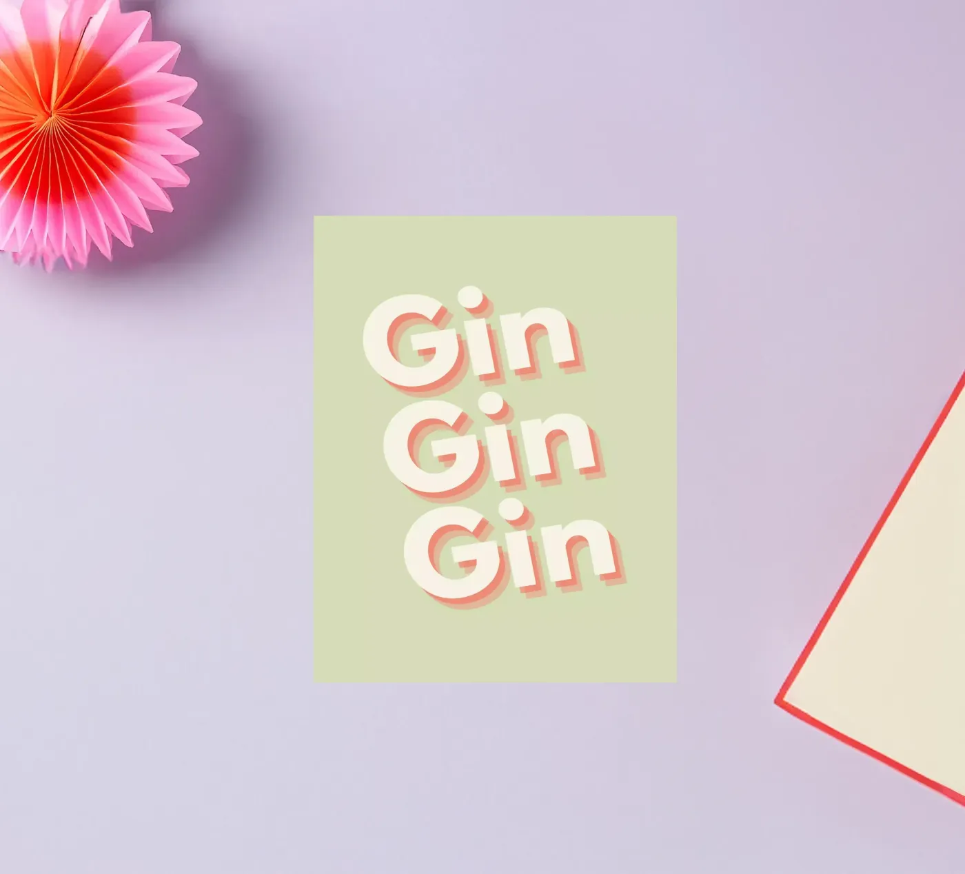 Gin Gin adesivo da Proper job studio