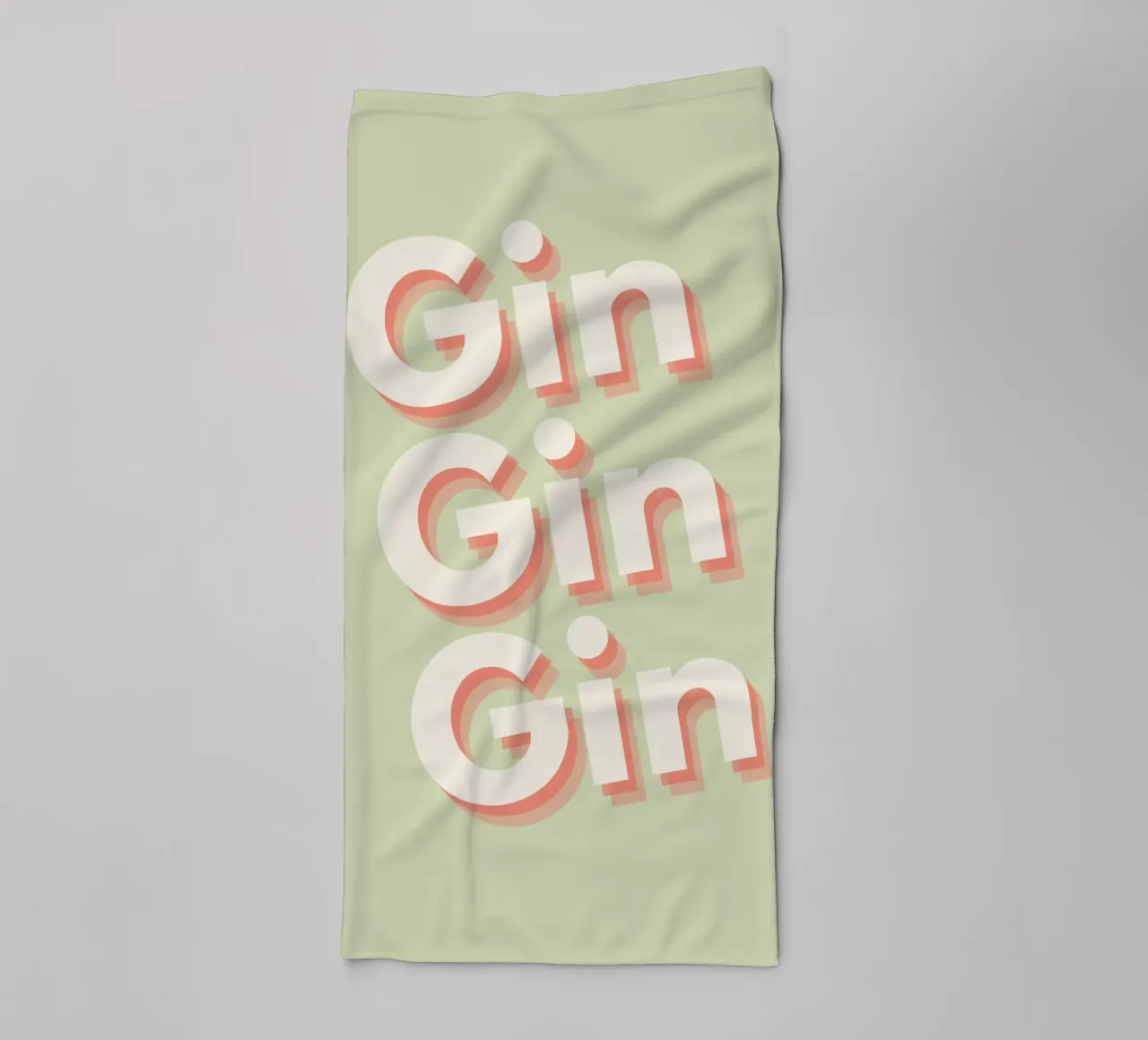 Gin Gin badhanddoek van Proper job studio