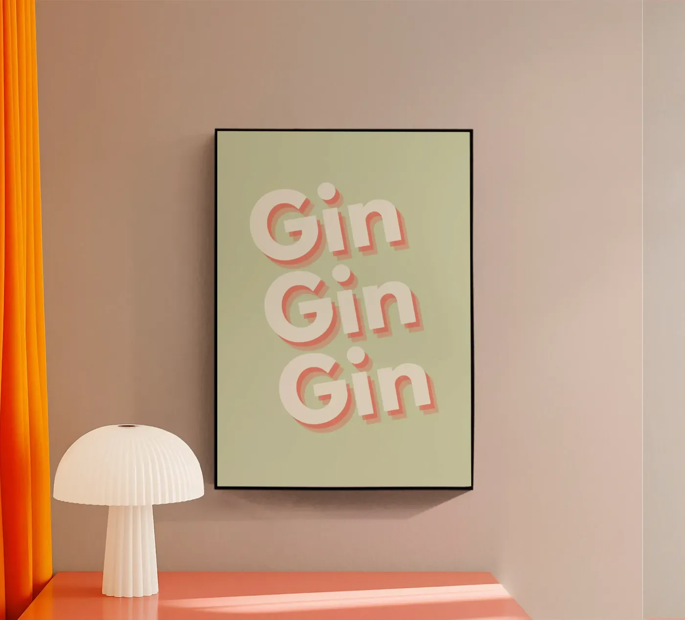 Gin Gin plexiglas de Proper job studio