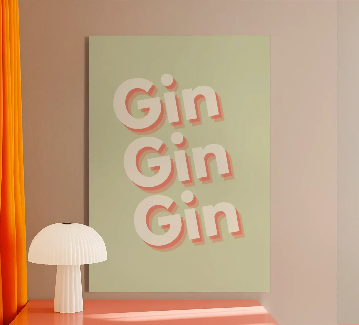 Gin Gin plexiglas de Proper job studio