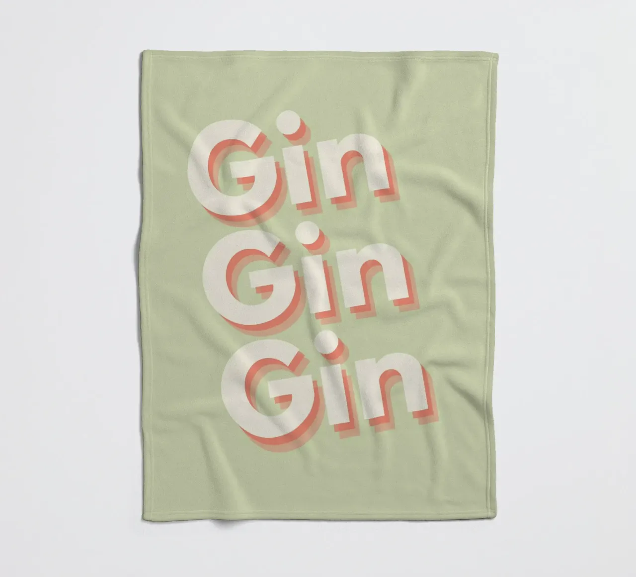 Gin Gin Fleecedecke von Proper job studio