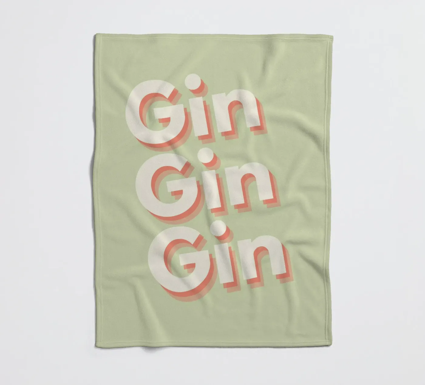 Gin Gin Fleecedecke von Proper job studio