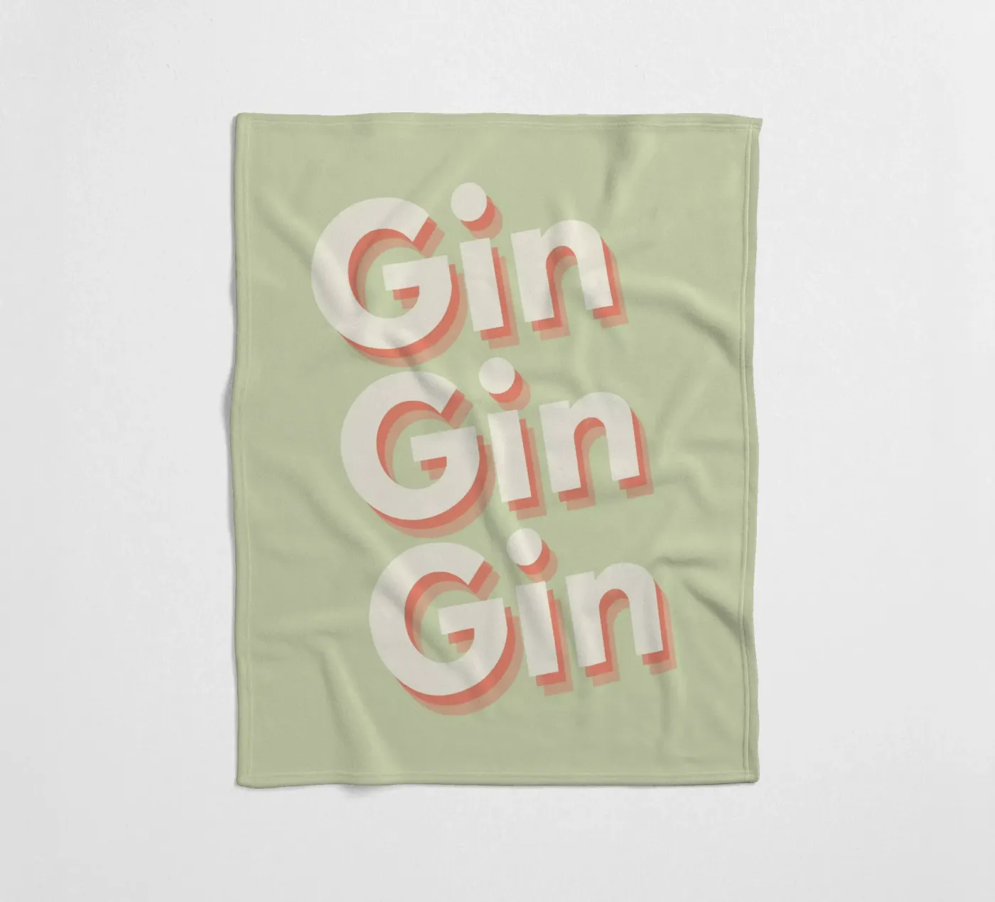 Gin Gin Fleecedecke von Proper job studio