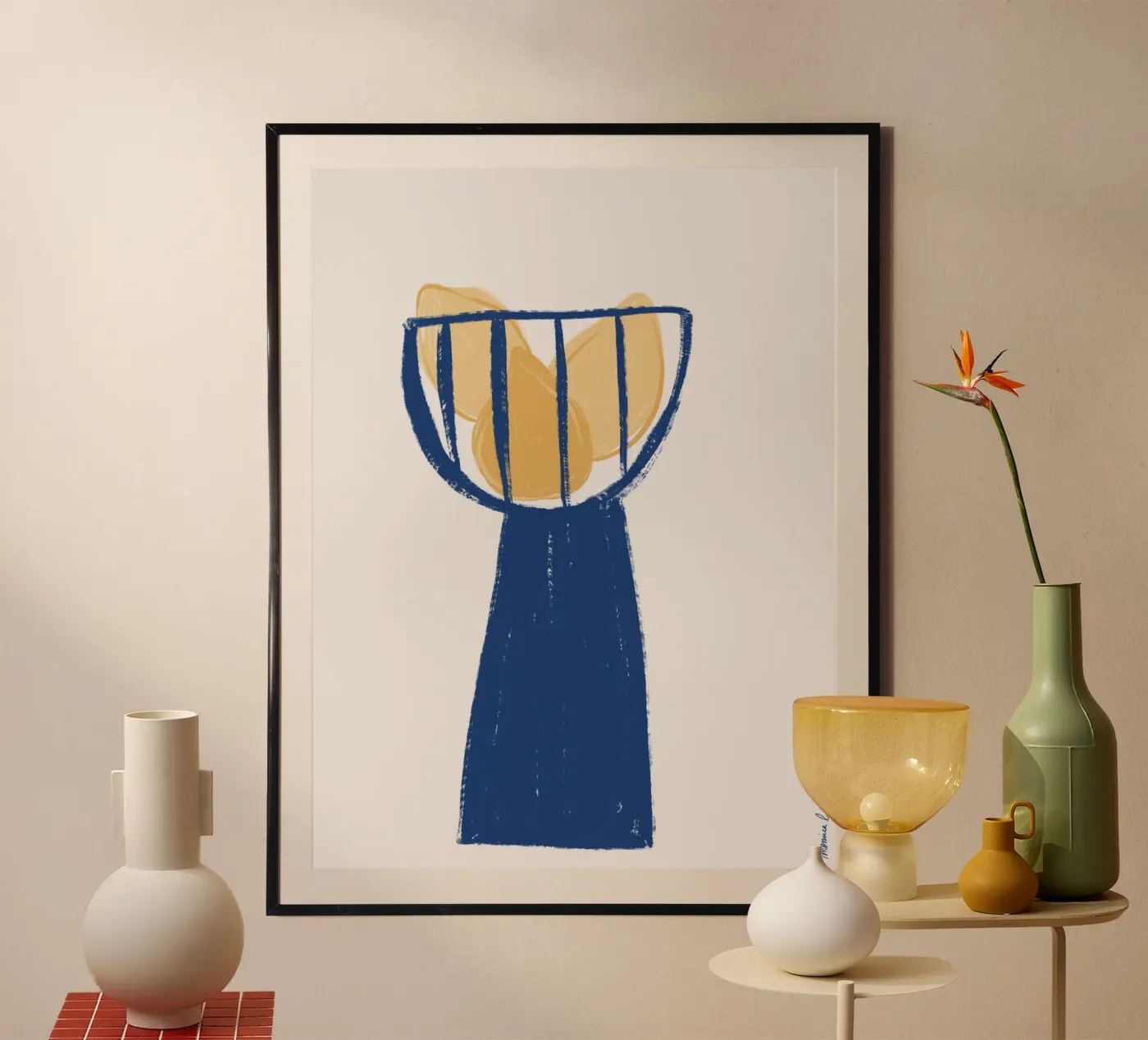 Lemon Vase Study poster da Menina Lisboa