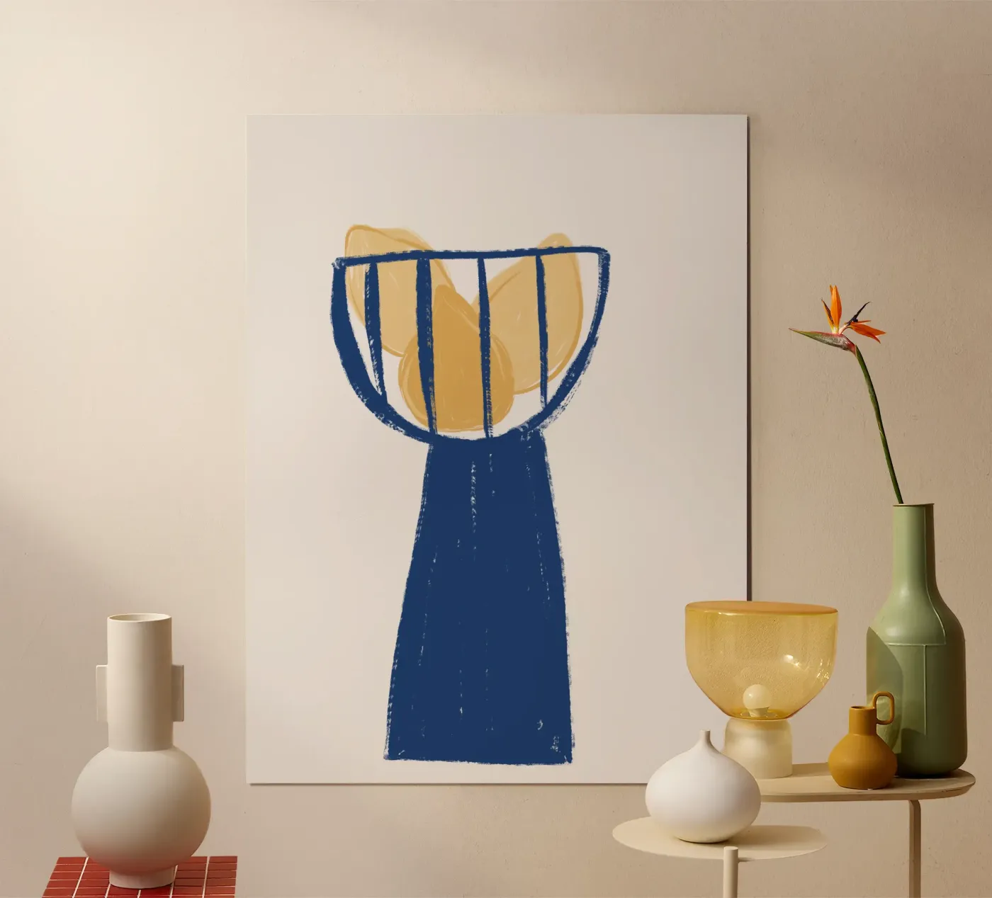 Lemon Vase Study poster da Menina Lisboa