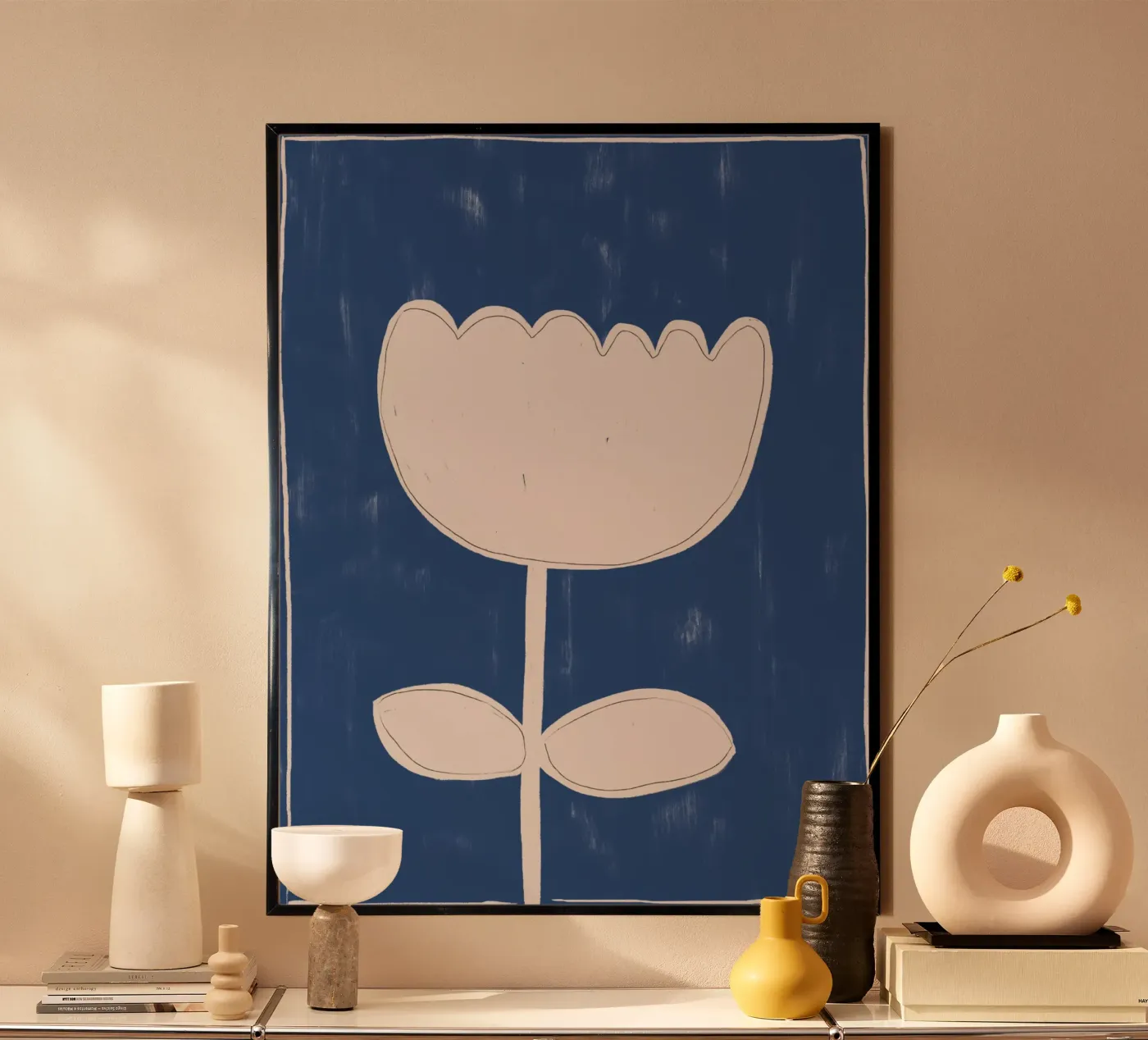 Blue Tulip poster da Menina Lisboa