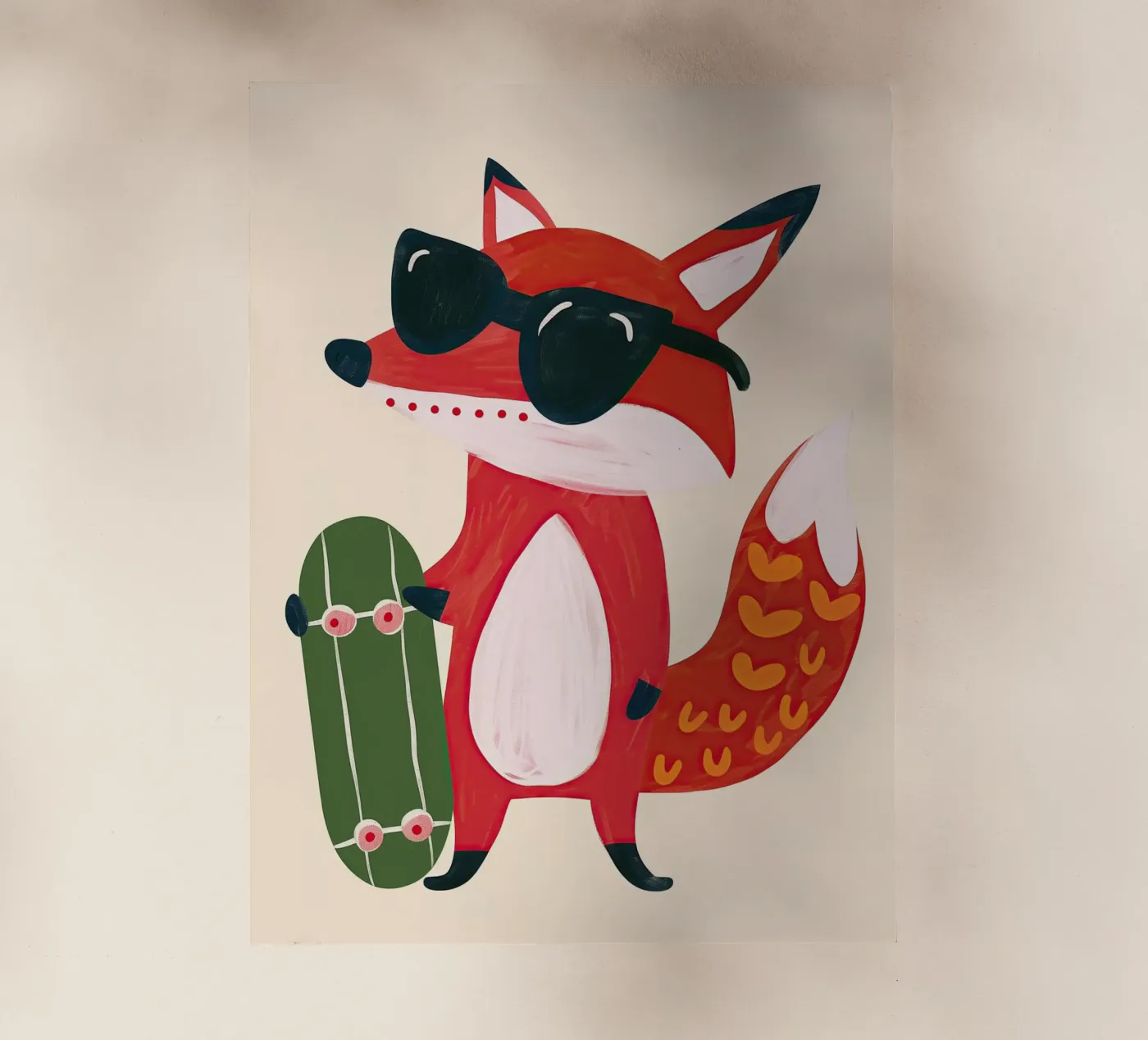 Cool Fox pellicola backlit da Lilo