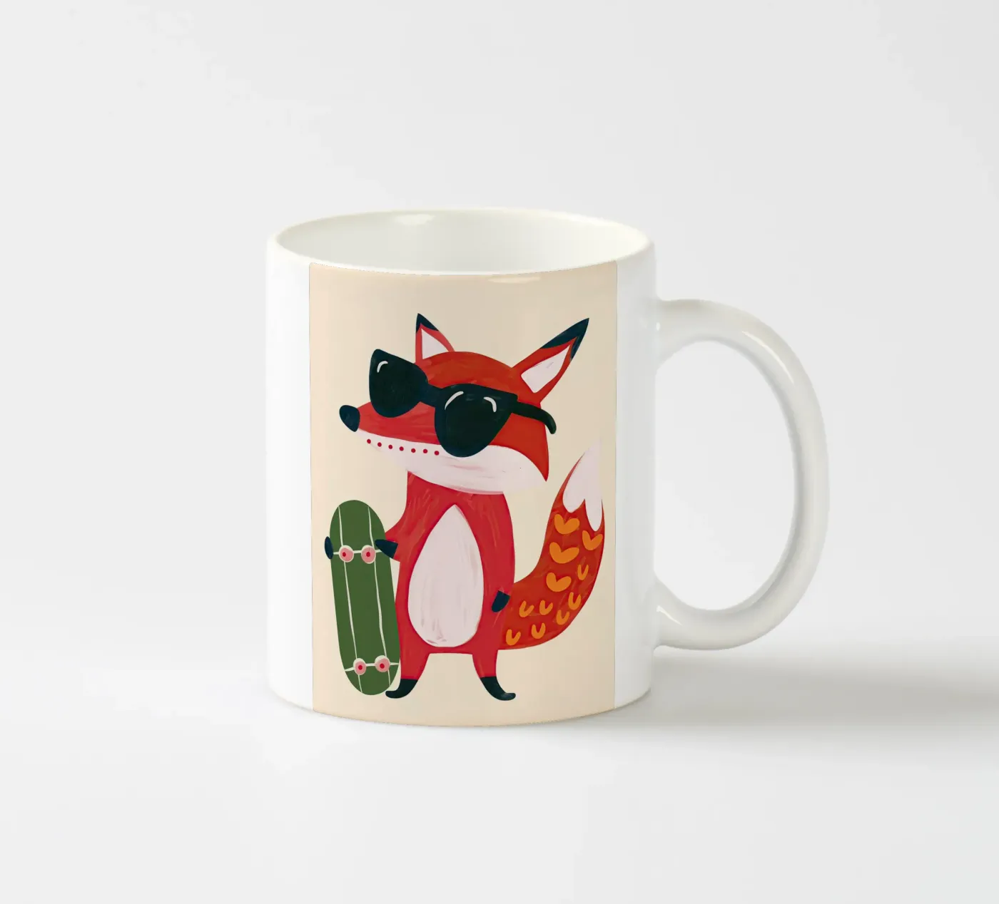 Cool Fox ceramic mug by Lilo