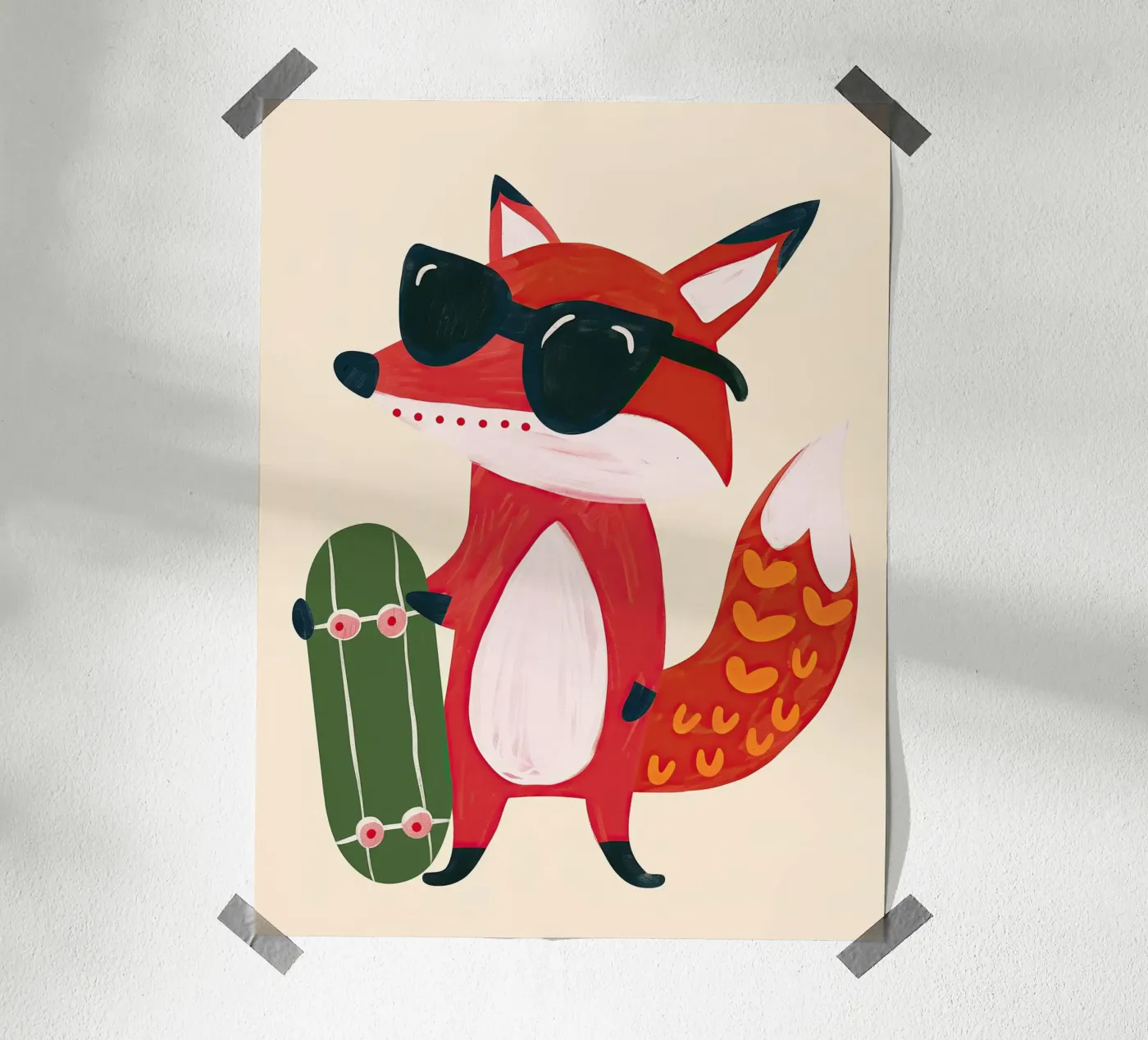 Cool Fox Poster von Lilo