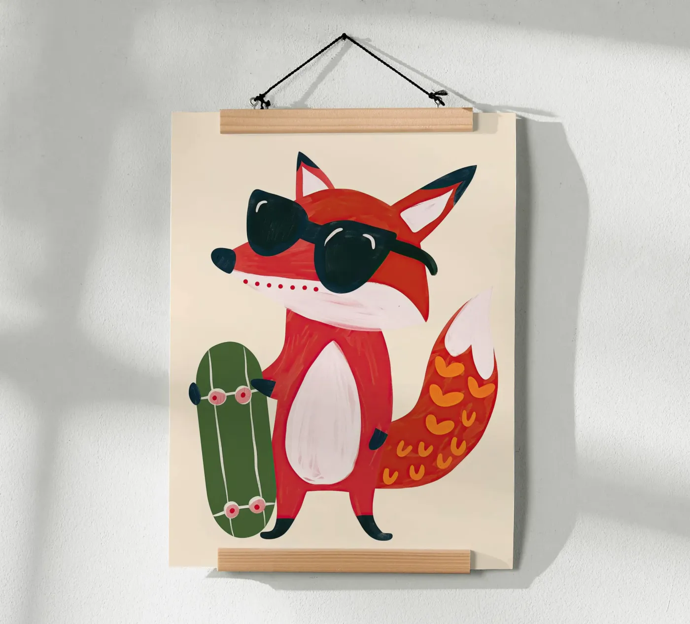 Cool Fox Poster von Lilo