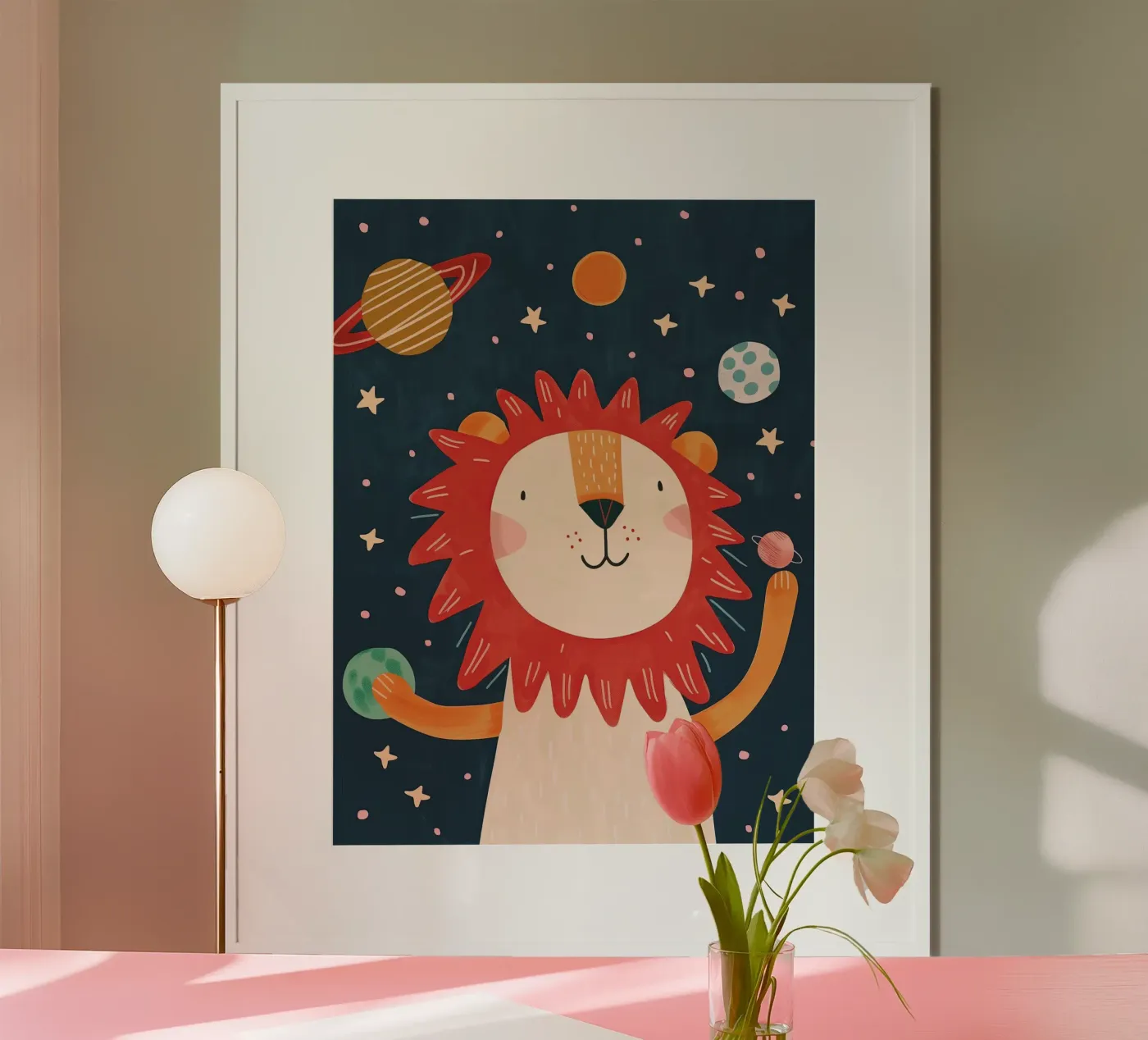 Space Lion poster da Lilo