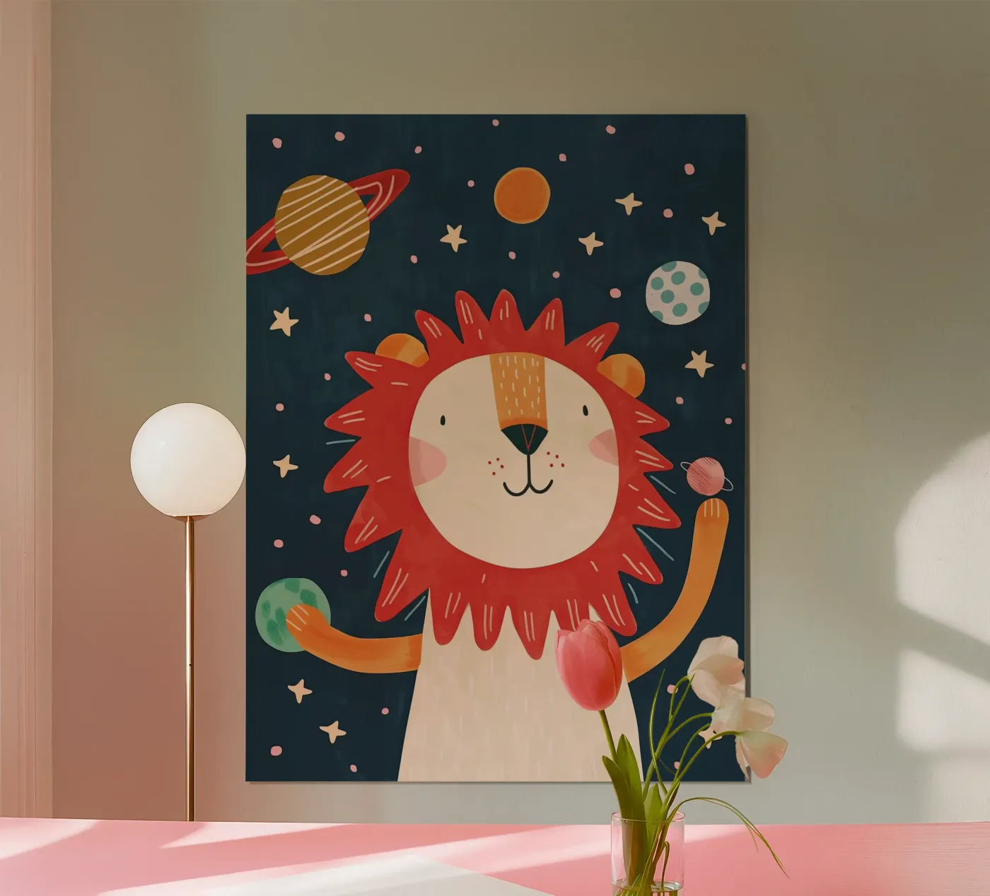 Space Lion poster da Lilo