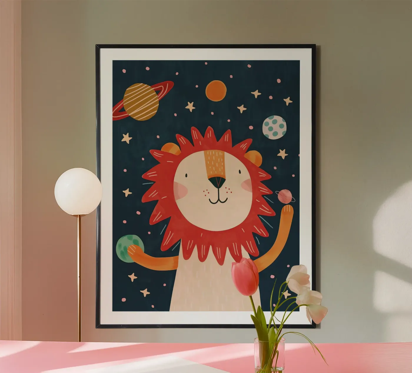 Space Lion poster da Lilo