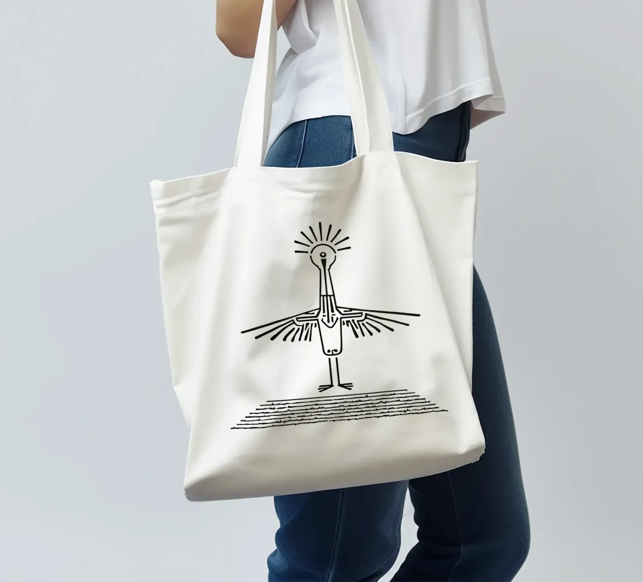 Inca 3 borsa in juta da Rezh creations