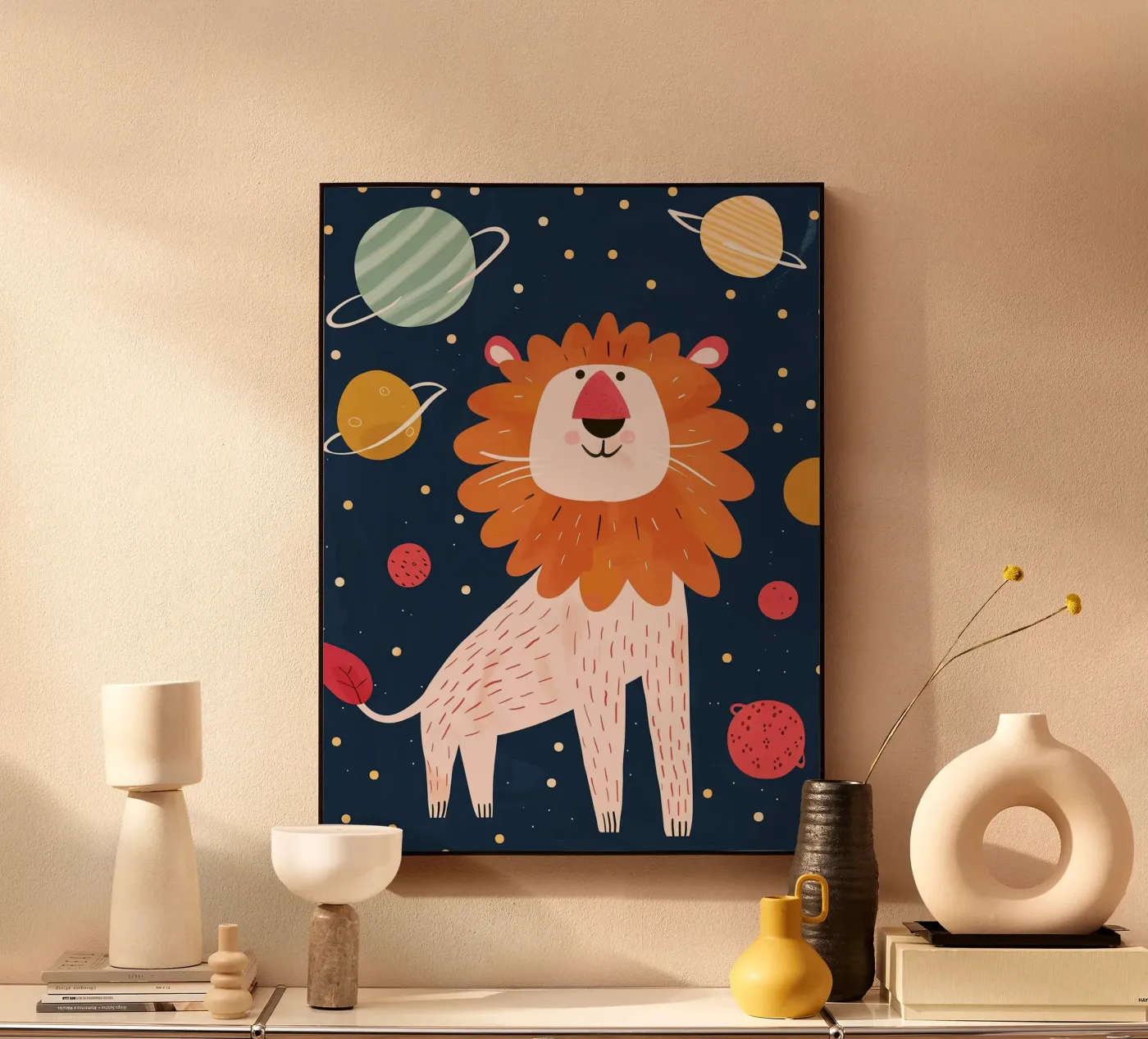 Cosmic Lion plexiglass da Lilo