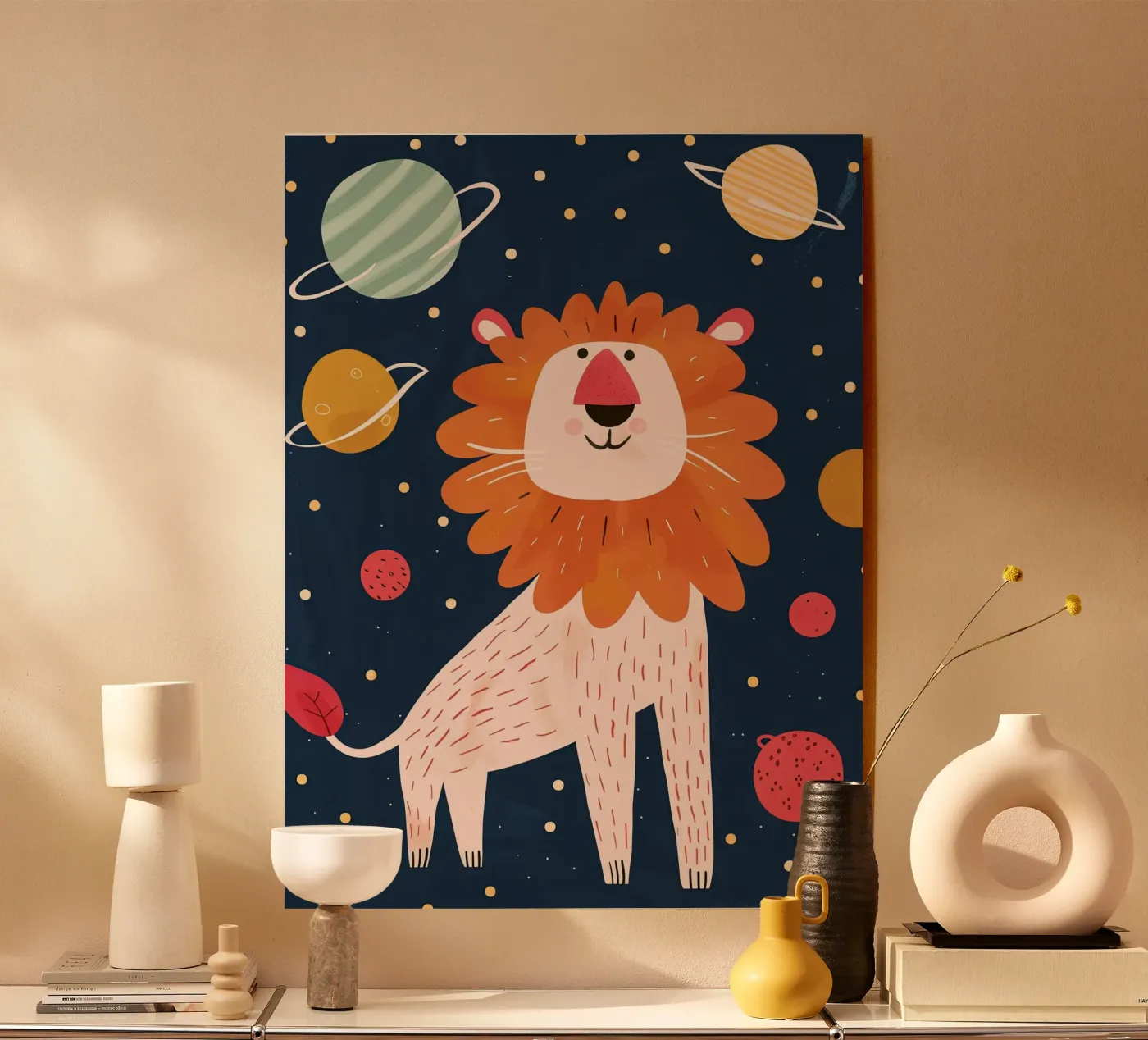 Cosmic Lion plexiglass da Lilo