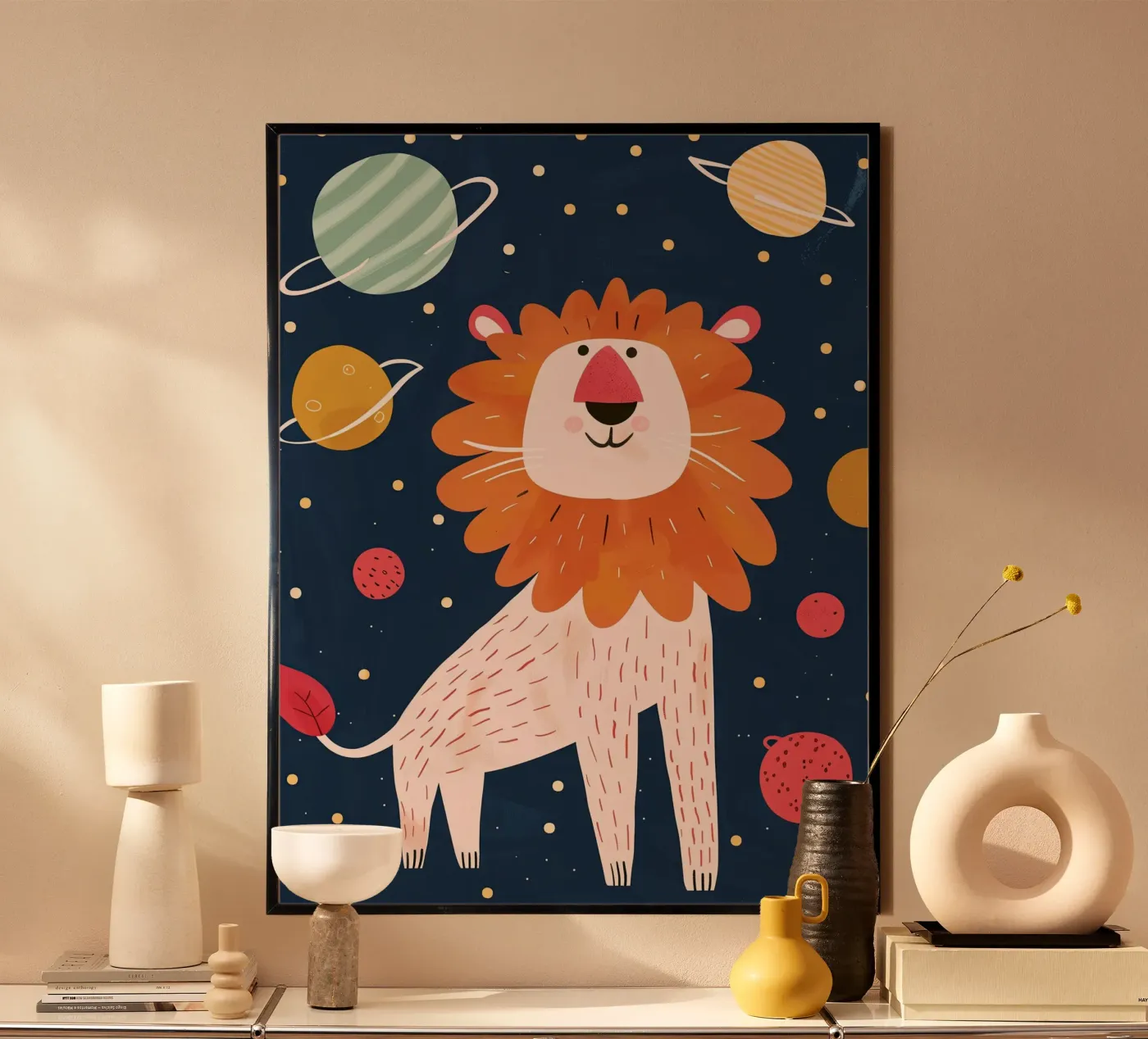 Cosmic Lion poster da Lilo