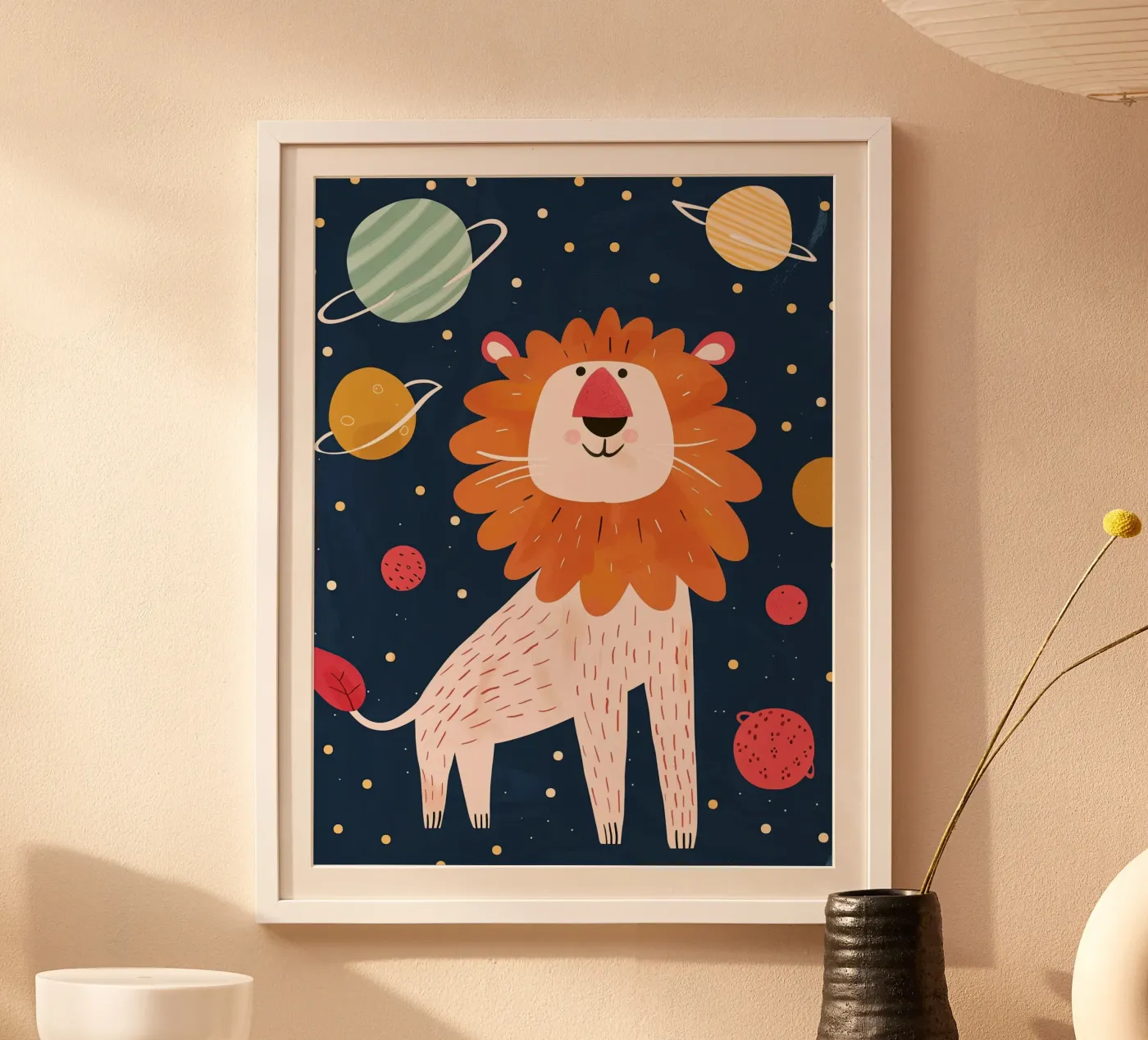Cosmic Lion poster da Lilo
