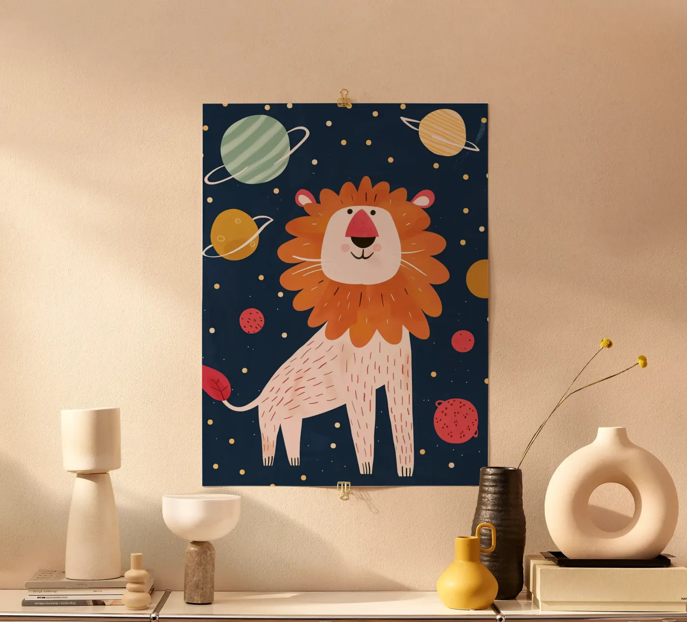 Cosmic Lion poster da Lilo