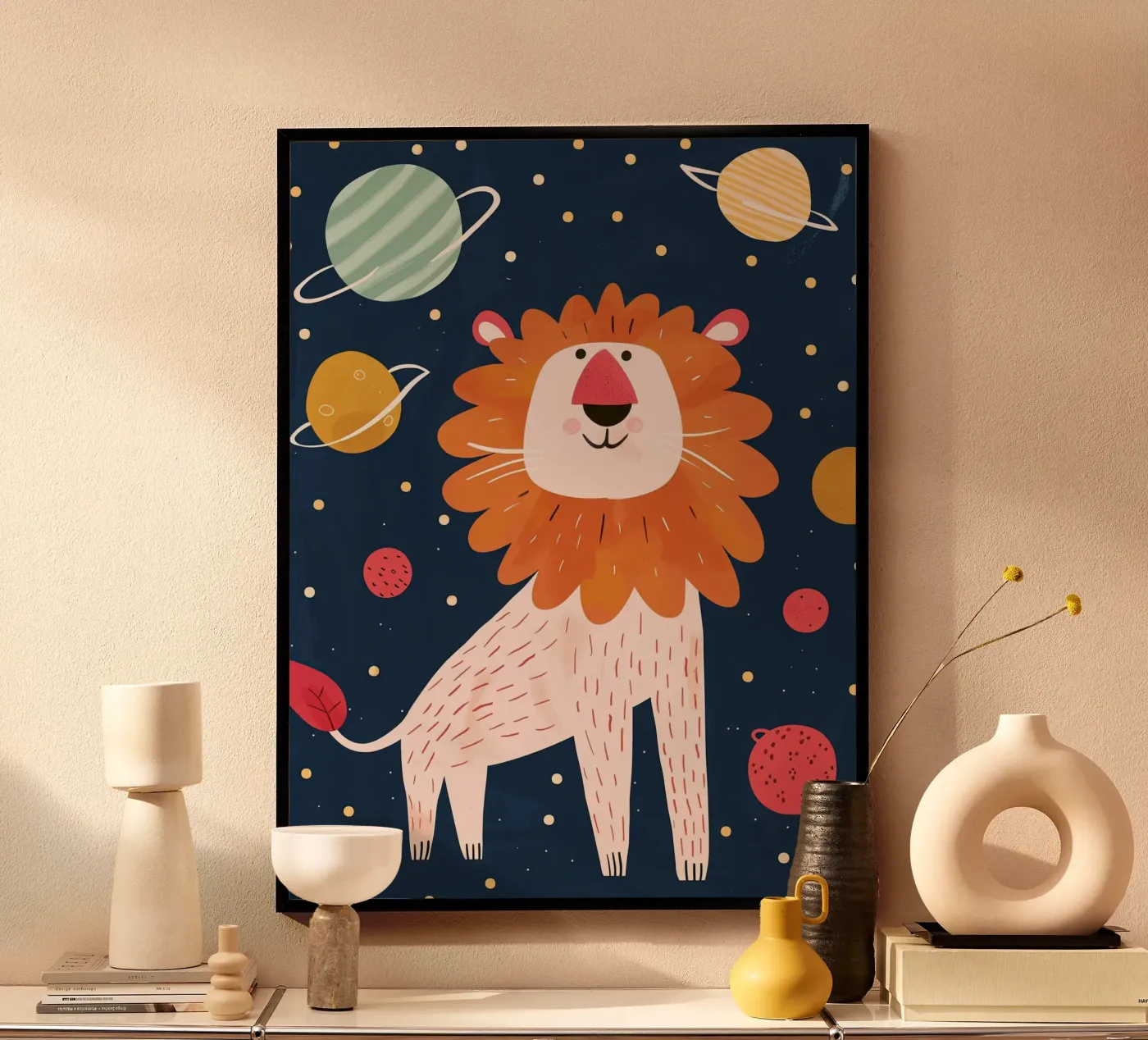 Cosmic Lion poster da Lilo
