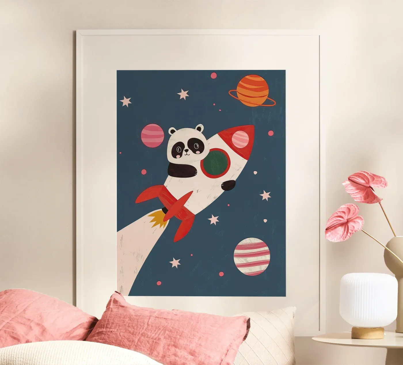 Panda Blastoff poster da Lilo