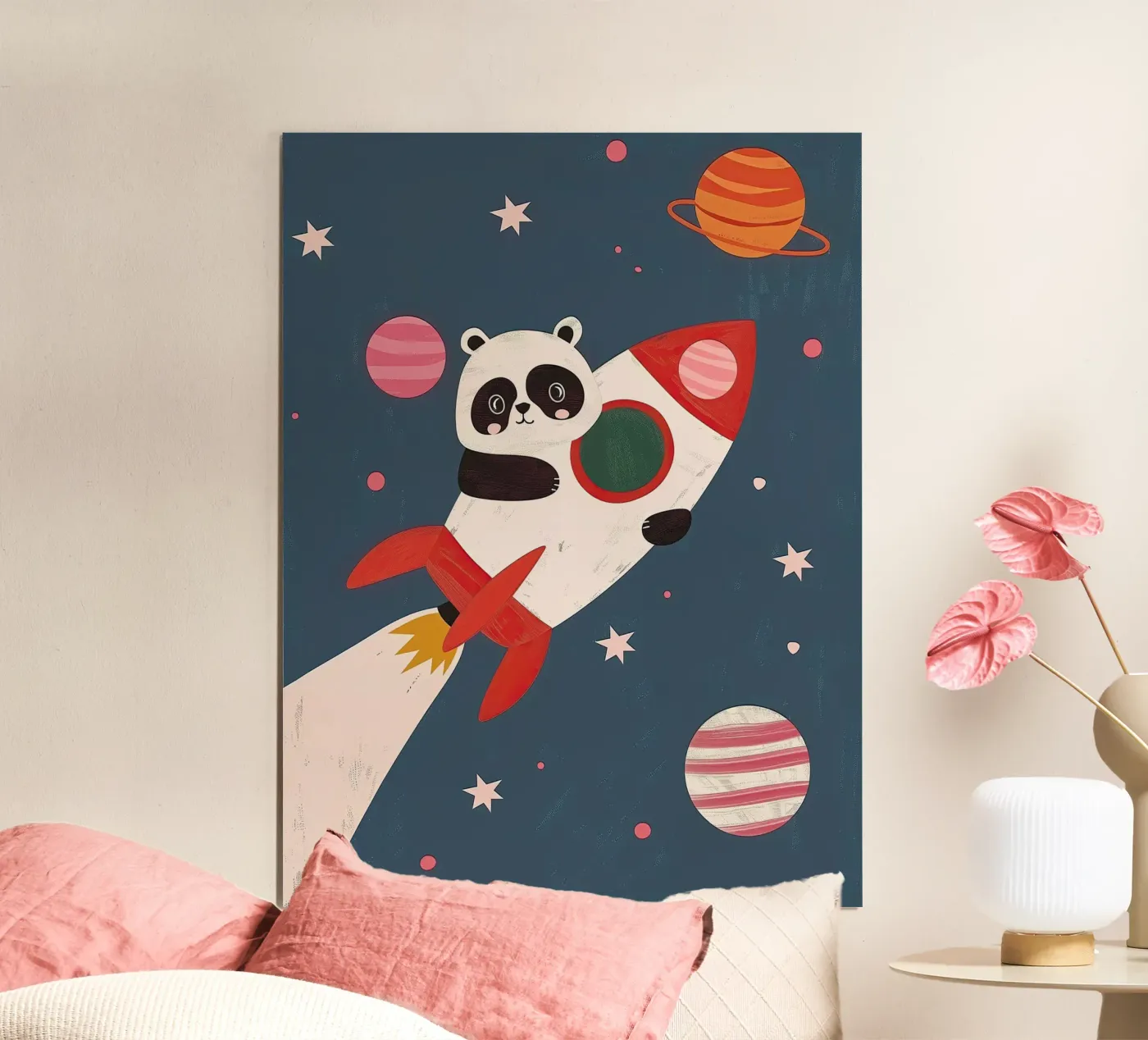 Panda Blastoff poster da Lilo