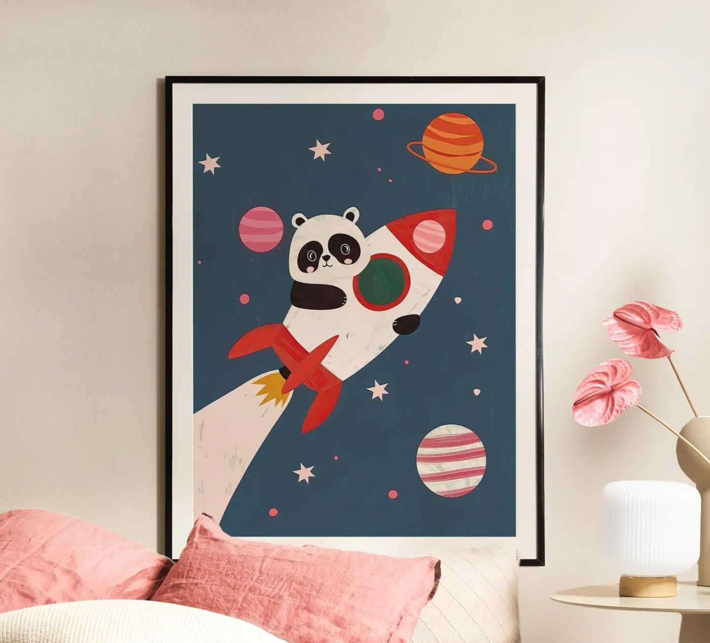 Panda Blastoff poster da Lilo
