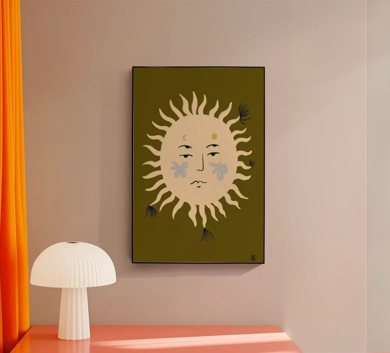 OLIVE SUN plexiglass da Sandra Poliakov