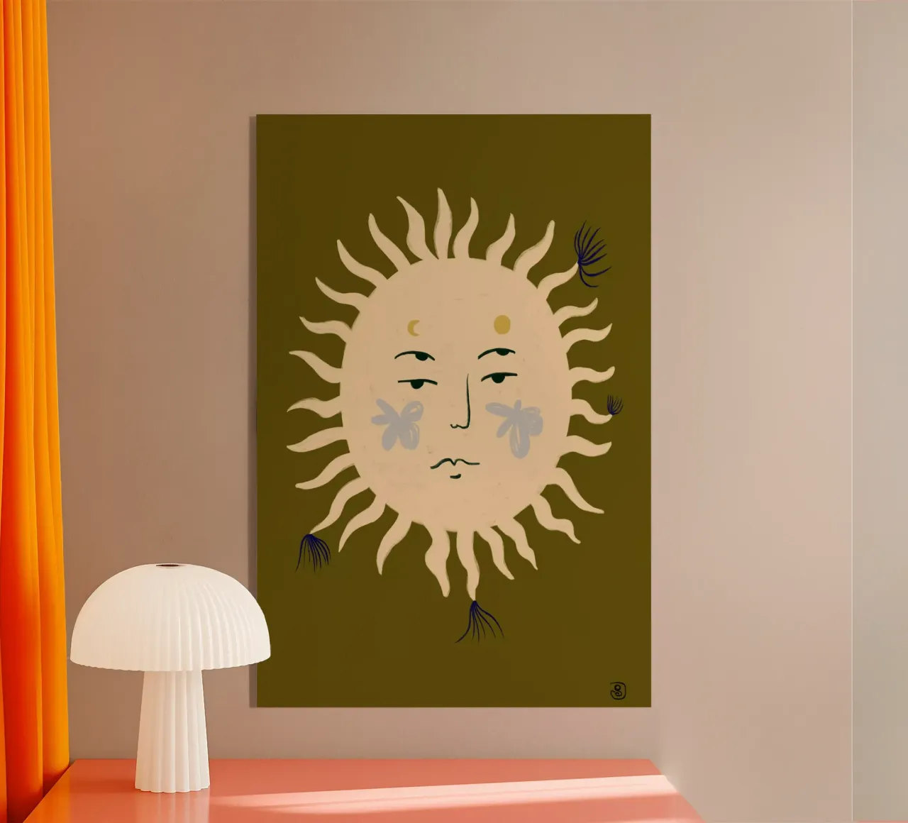 OLIVE SUN plexiglass da Sandra Poliakov