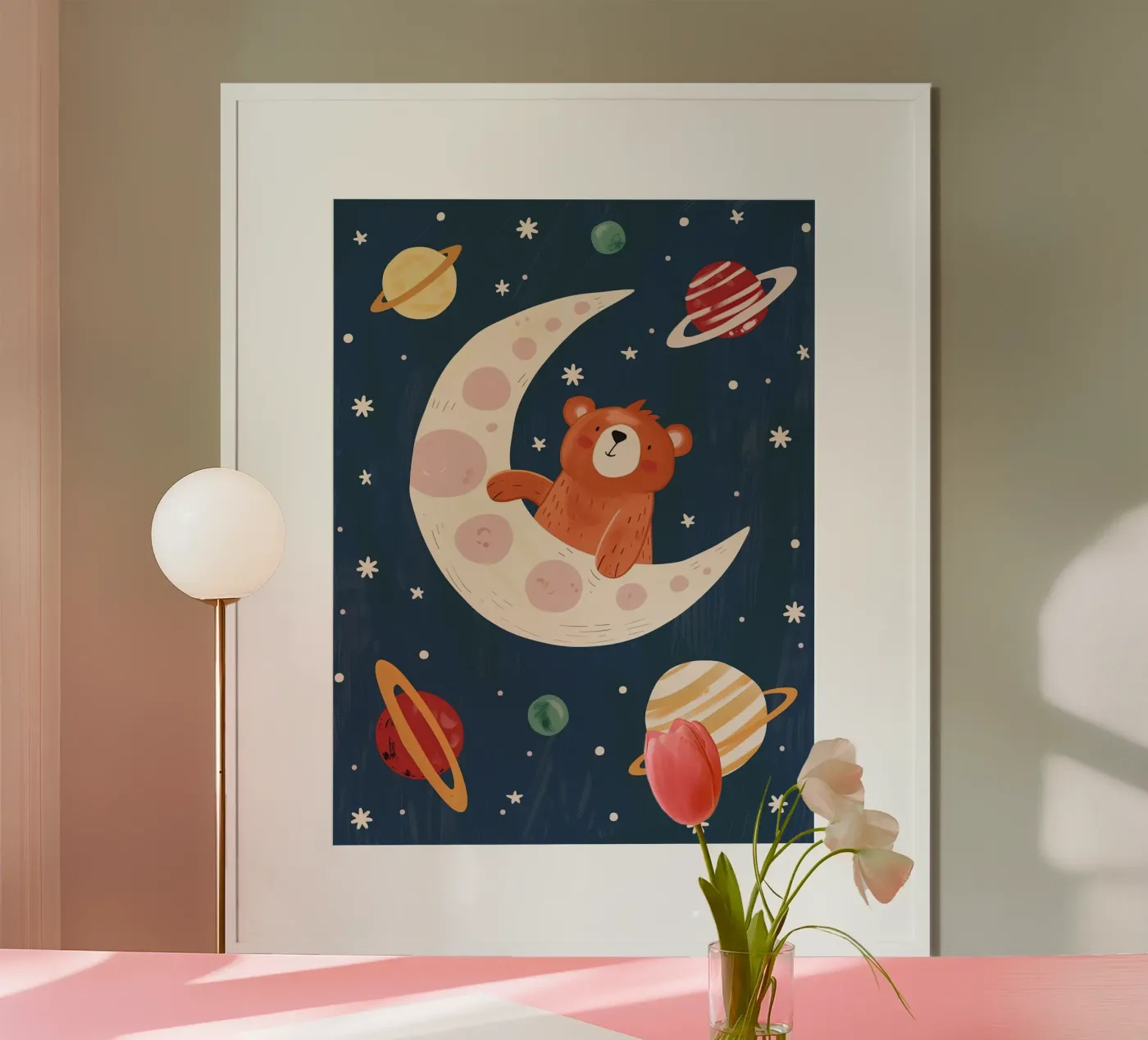 Bear on the Moon poster da Lilo