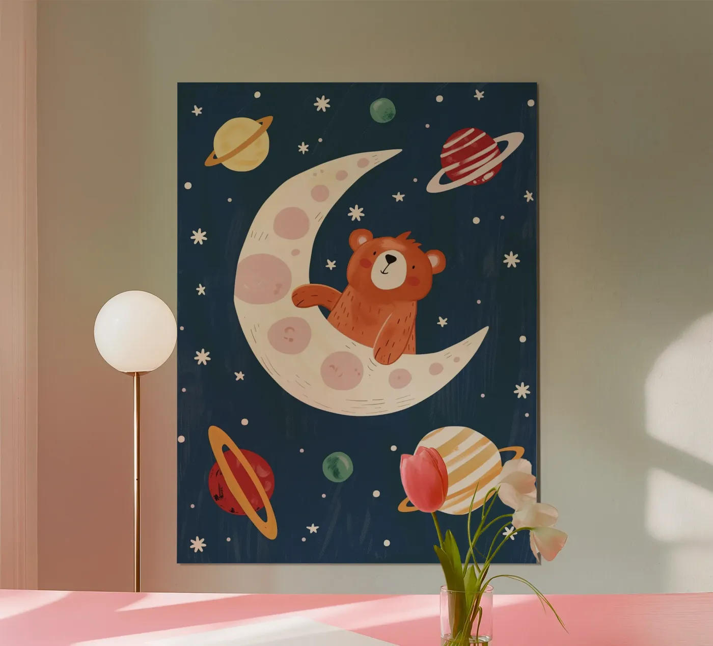 Bear on the Moon poster da Lilo